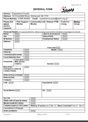 SAMH Referral Form